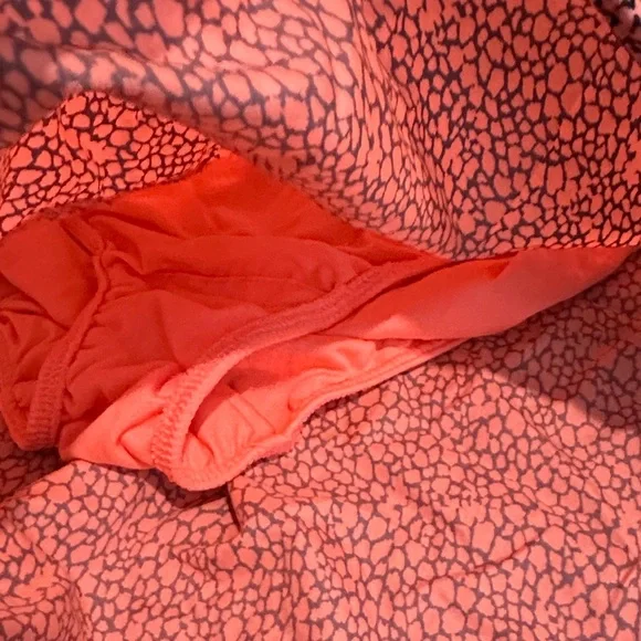 Nike women’s Dri Fit pink and black patterned lined running shorts size m - Picture 6 of 8